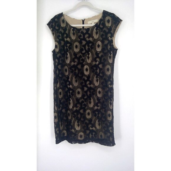 LOFT Embroidered Shift Dress - Picture 1 of 5